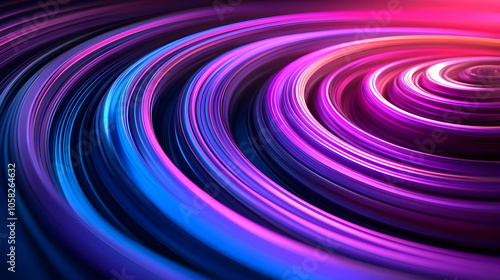 Abstract Background Swirl Pink Blue Purple