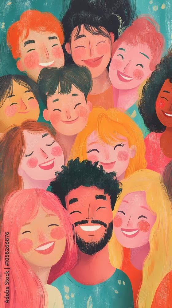 A group of friends A group of friends