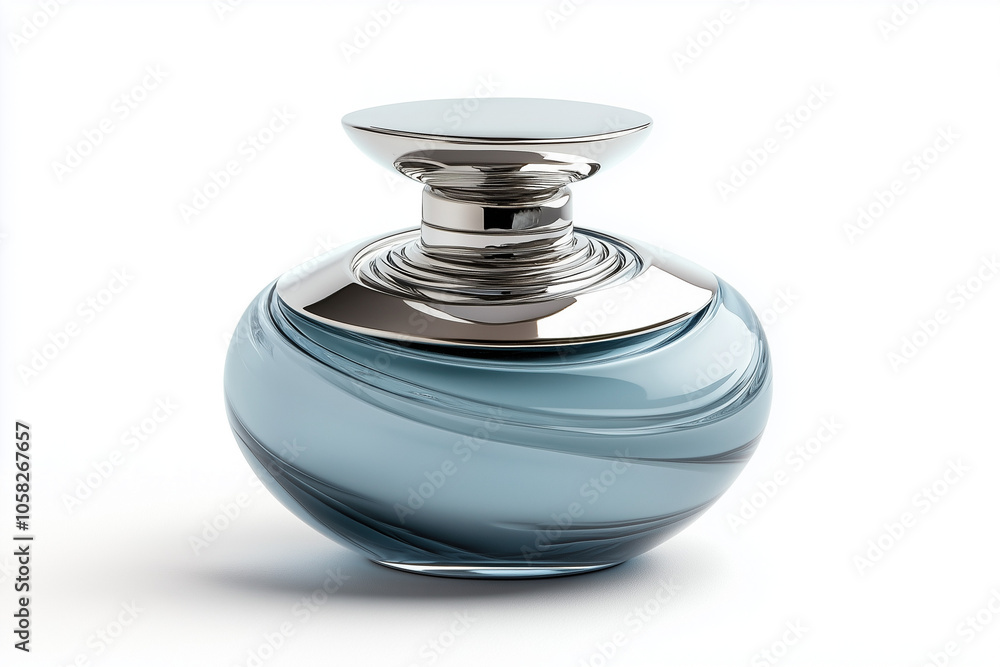 Perfume bottle isolated on a white background. Perfume bottle isolated on a white background.