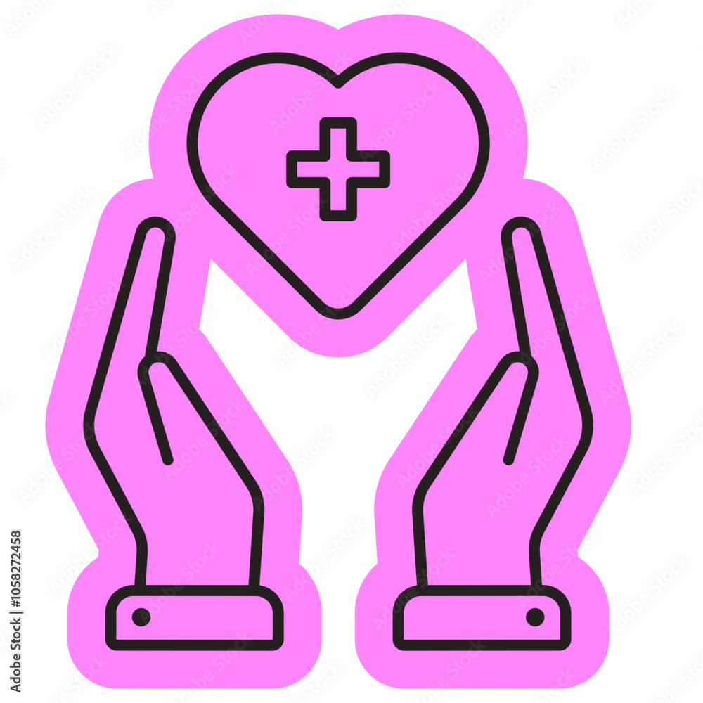 Fototapeta premium Medical and Health care icon
