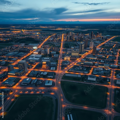 Aerial view of the infinity bridge spanning the river tees in stockton california aerial city Ultra realistic Photorealistic aerial photography drone photography 