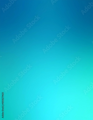 Serene Aqua Gradient: Calming Blue Hues