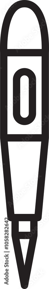 Pen Line Icon Pen Line Icon