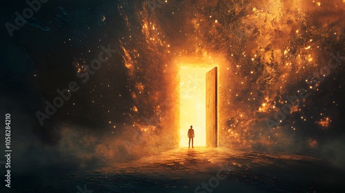 Wallpaper Mural Knocking on heaven's door.  Torontodigital.ca