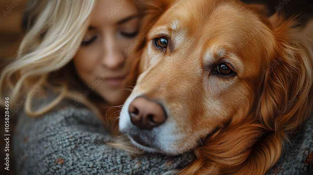 A Therapy Dog Comforting a Person During a Stressful Moment, Offering Emotional Support and Calmness
A Therapy Dog Comforting a Person During a Stressful Moment, Offering Emotional Support and Calmness