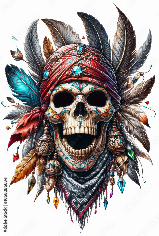 TRIBAL TATOO トライバル タトゥ 刺青ドクロ TRIBAL TATOO トライバル タトゥ 刺青ドクロ