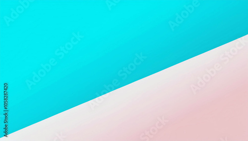 Pastel Paradise: Cyan and Pink Hues