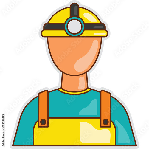 Coal Miner Sticker