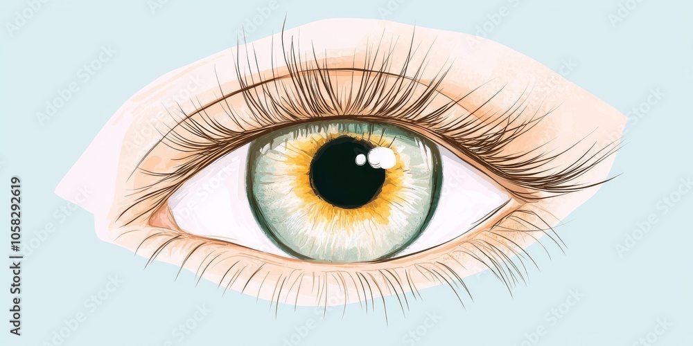 plants with gentle green leaves and copy space for text and greetings.