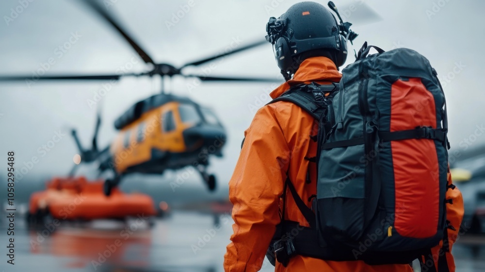 Emergency Rescue Operation with Helicopter Assistance Emergency Rescue Operation with Helicopter Assistance