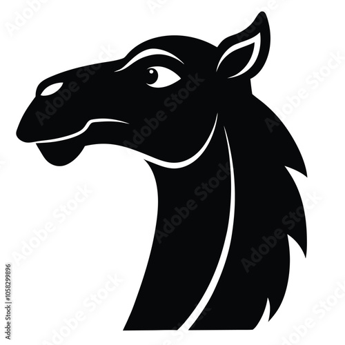 Photography giraffes-a-silhouette-vector-with-white-background