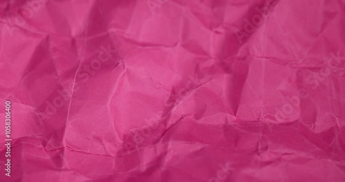 Wallpaper Mural crumpled red paper in close-up, heavily crumpled red paper as background Torontodigital.ca