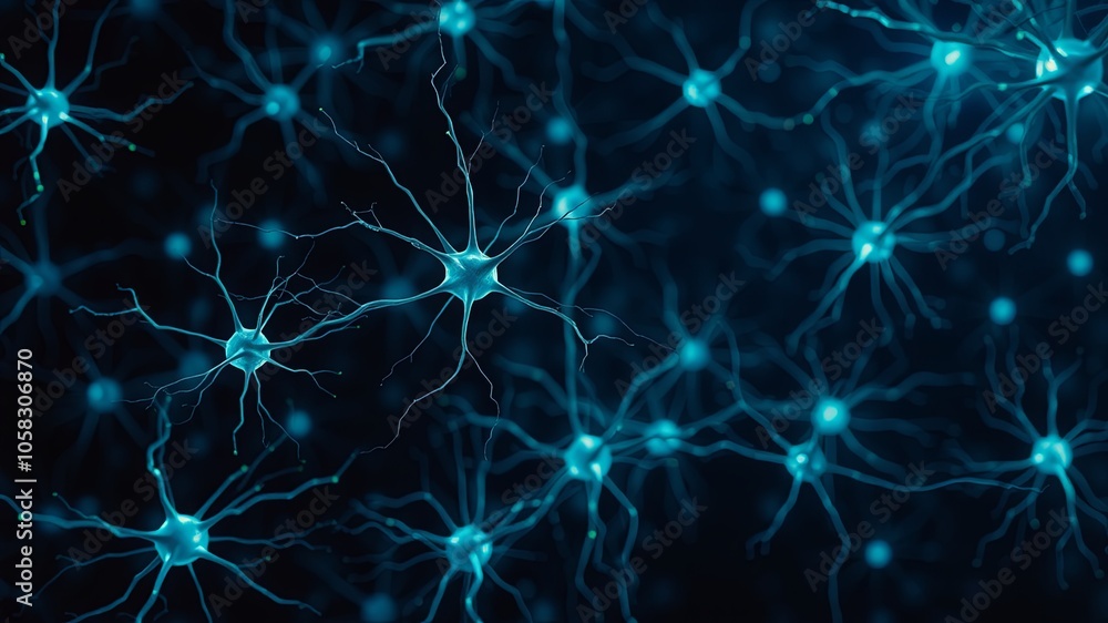 Neural Network Visualization with Blue Lights and Depth Neural Network Visualization with Blue Lights and Depth