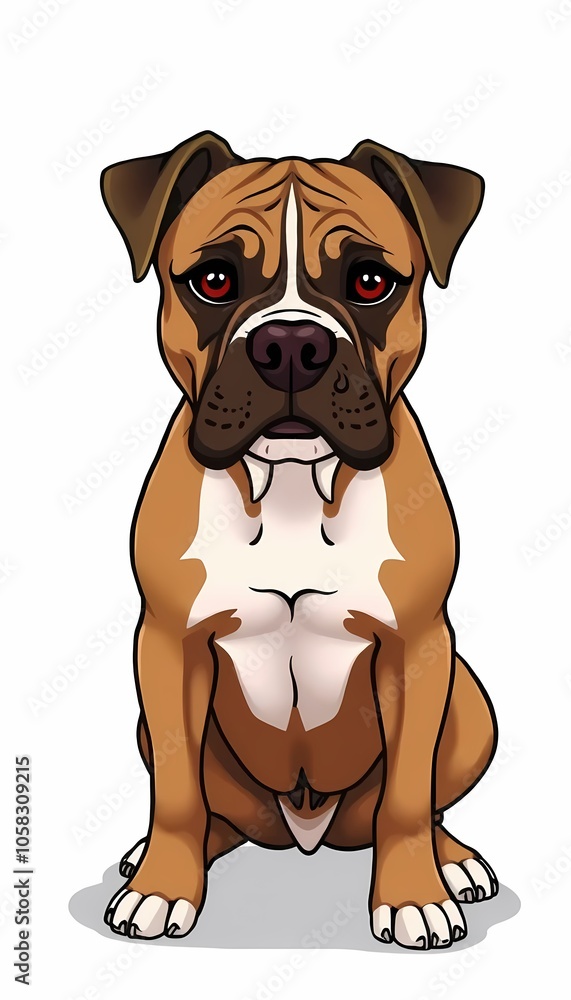 Obraz premium Boxer Dog