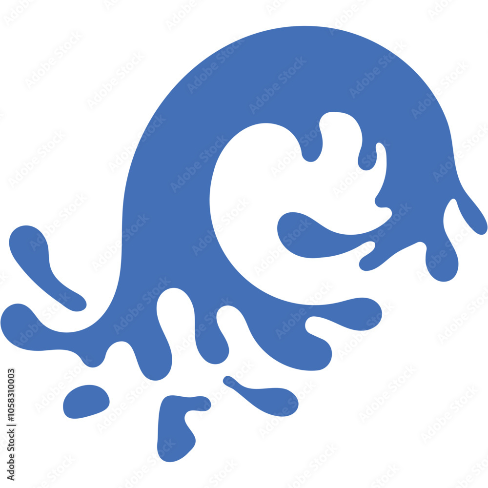Water Splash Illustration Water Splash Illustration