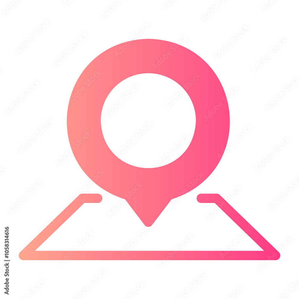 location Gradient icon location Gradient icon
