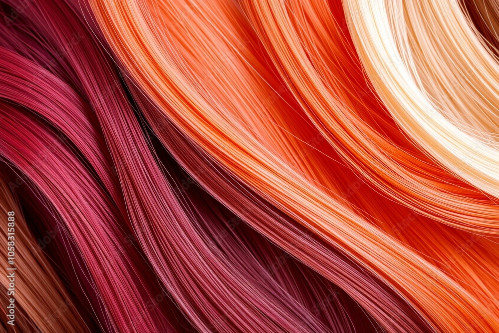 Colorful Hair Strands Palette with Glossy Finish.generative AI
Colorful Hair Strands Palette with Glossy Finish.generative AI