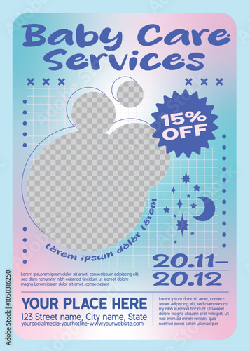 Baby Care Services Flyer