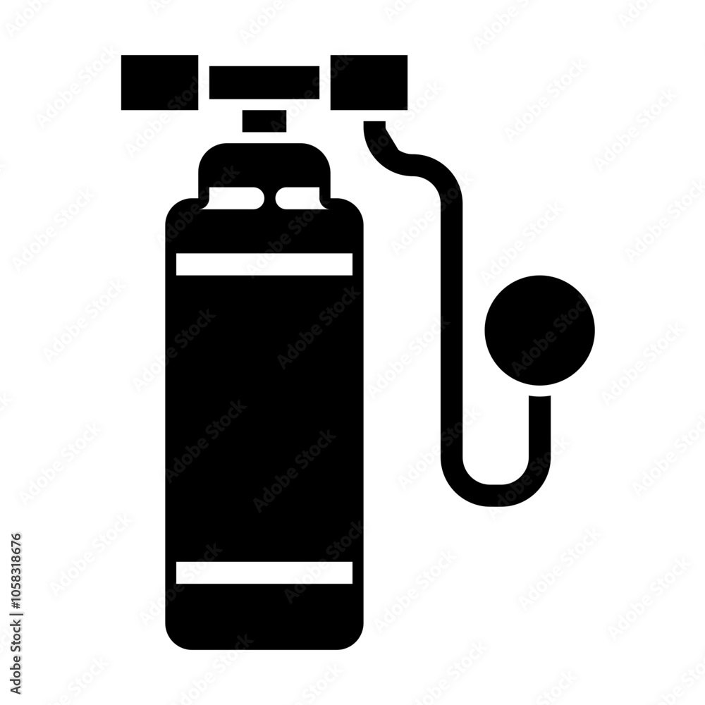 diving tube icon diving tube icon