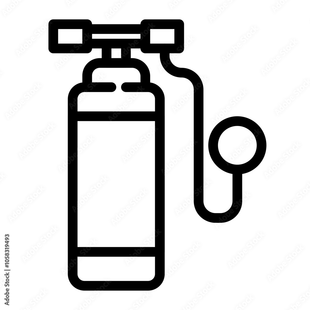 diving tube icon diving tube icon