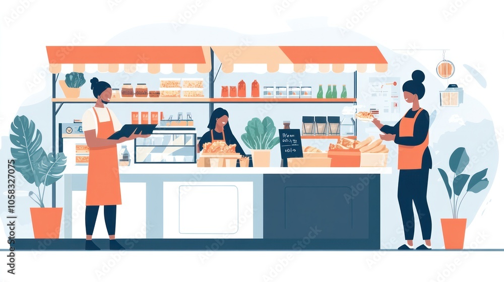 Multiracial teams creating AI-driven food waste-to-energy platforms, focusing on reducing food waste and generating sustainable energy. Multiracial teams creating AI-driven food waste-to-energy platforms, focusing on reducing food waste and generating sustainable energy.
