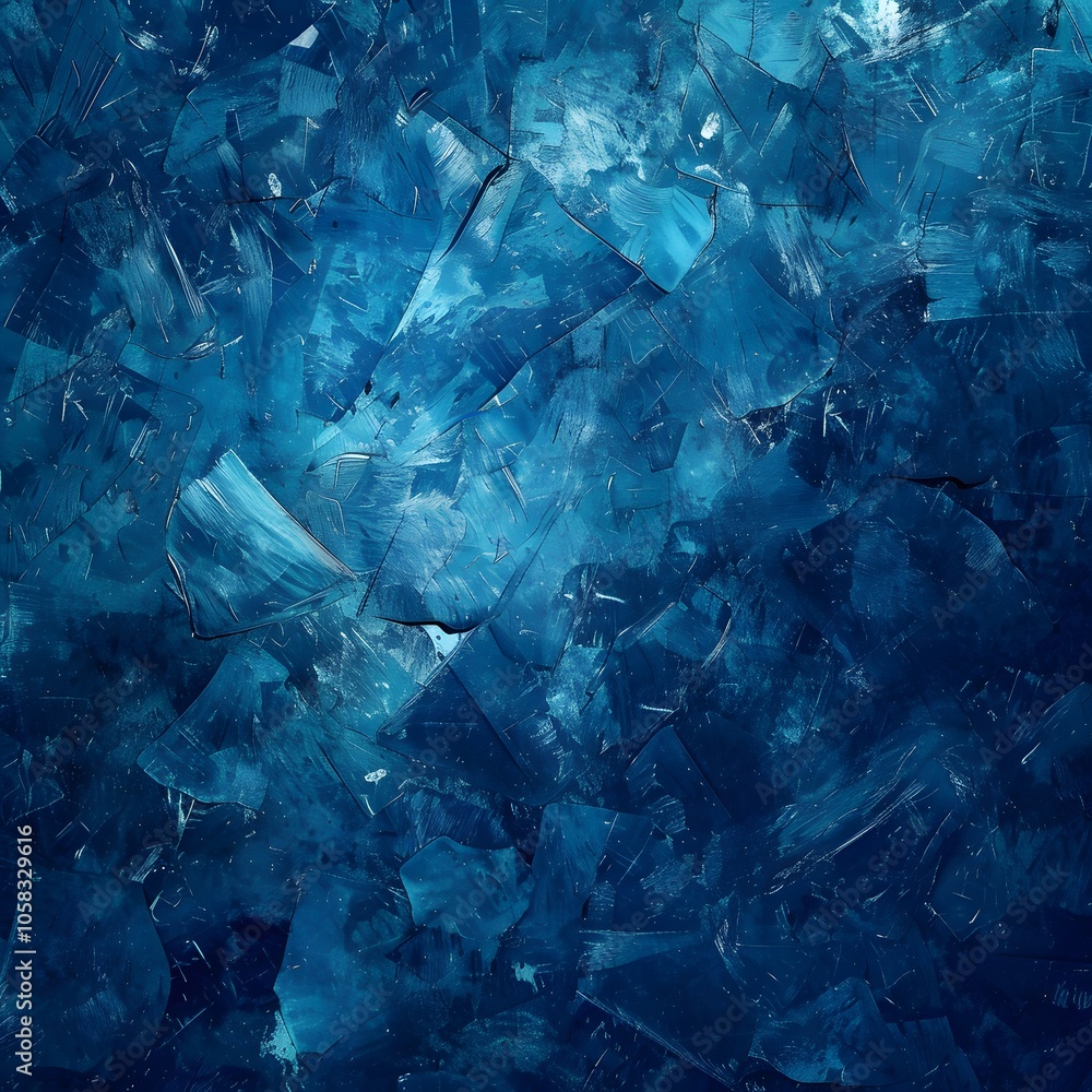 Abstract blue texture resembling ice or glass shards, creating a cool, calming visual effect. Abstract blue texture resembling ice or glass shards, creating a cool, calming visual effect.