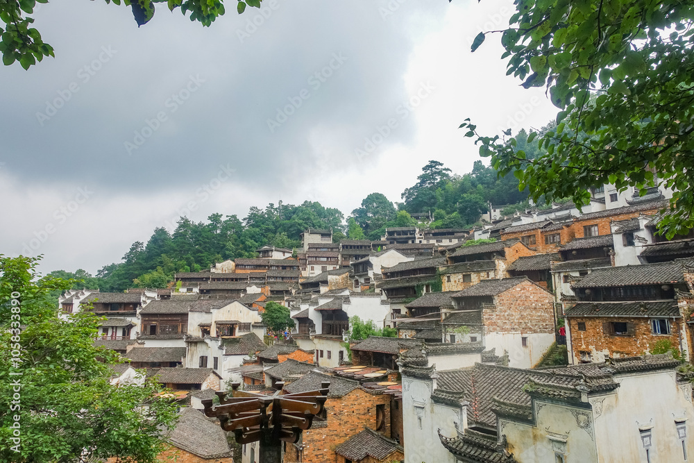 Fototapeta premium view of Wuyuan