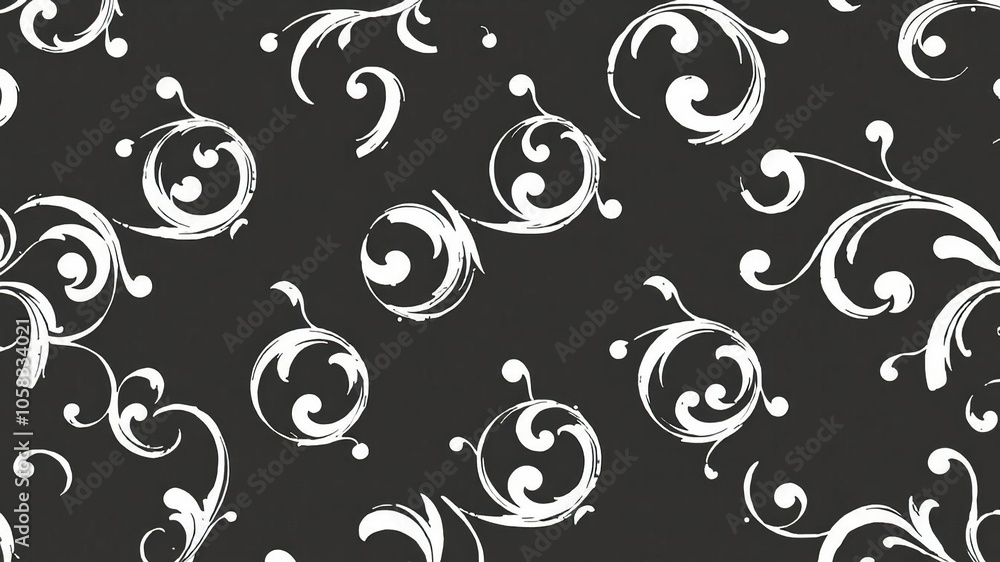 Pattern of delicate white swirls and curves creating a tranquil and elegant abstract design, artistic, soft Pattern of delicate white swirls and curves creating a tranquil and elegant abstract design, artistic, soft