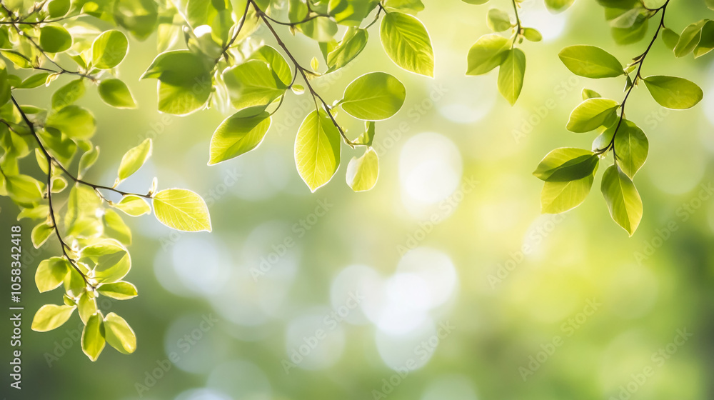 green leaves background green leaves background