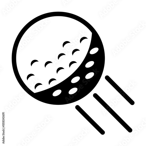 Golf ball icon