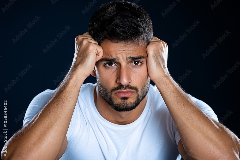 A suspect sitting alone with a tense expression, under harsh lighting in a dim room, capturing the anxiety and unease of an interrogation scene, symbolizing solitude and suspense A suspect sitting alone with a tense expression, under harsh lighting in a dim room, capturing the anxiety and unease of an interrogation scene, symbolizing solitude and suspense