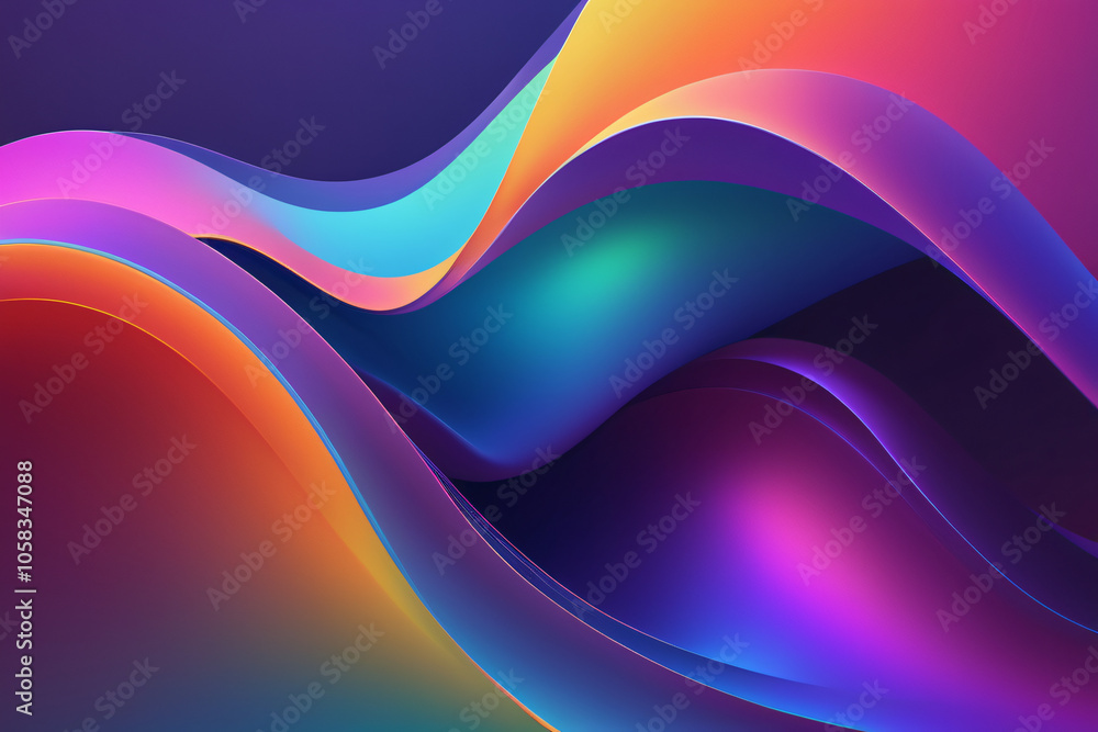abstract colorful wave background abstract colorful wave background