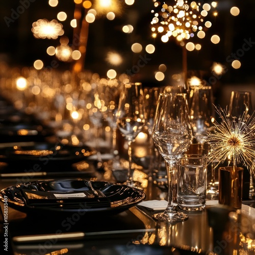 New Year Eve gala dinner