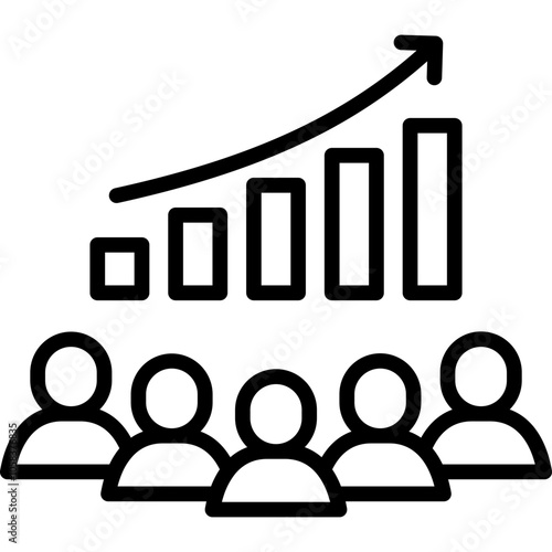 Population Growth Icon