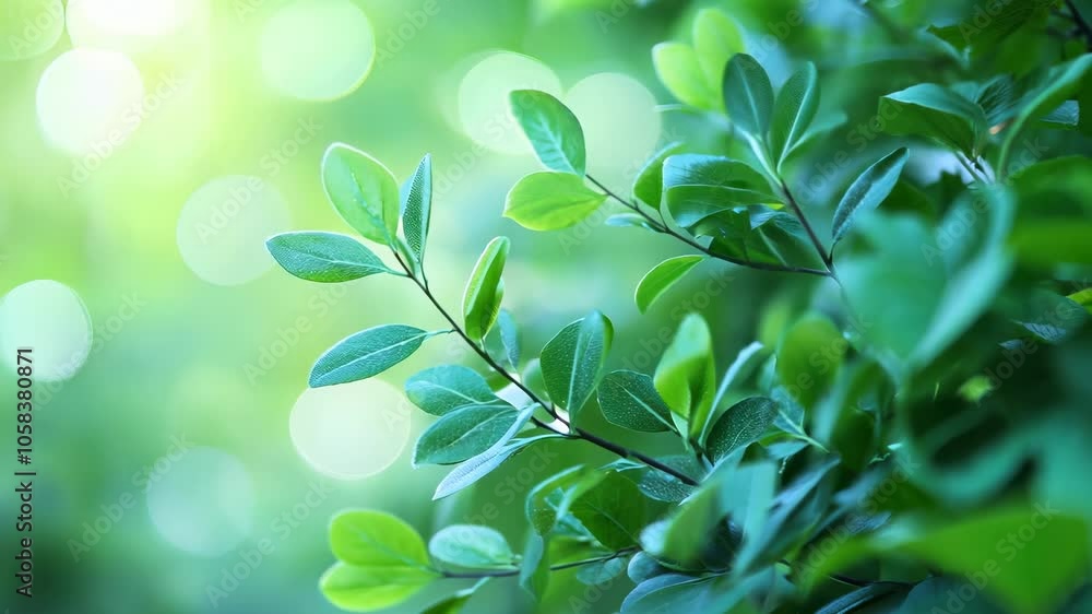 Dreamy green bokeh effect from soft foliage, tranquil ambiance. Nature's calm. Dreamy green bokeh effect from soft foliage, tranquil ambiance. Nature's calm.