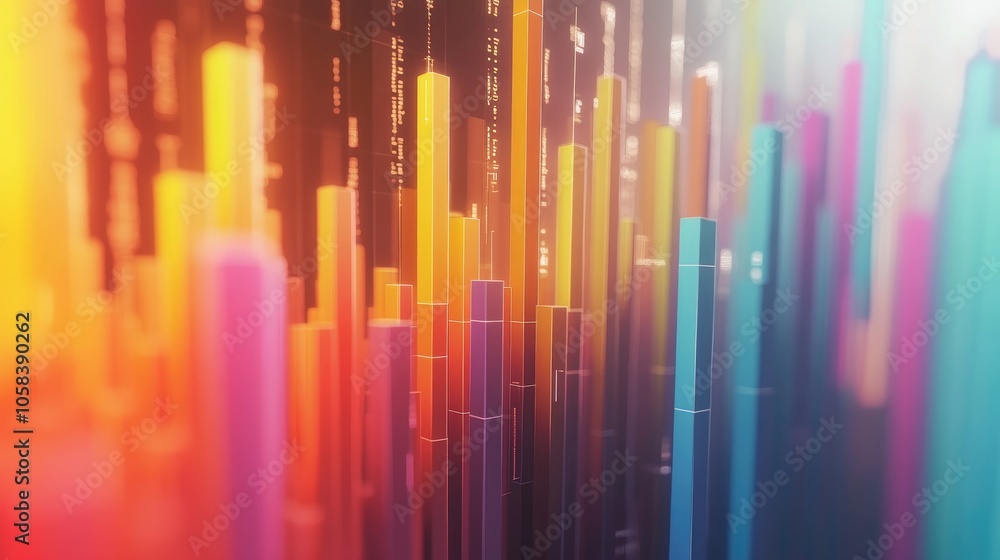 Abstract Colorful Data Visualization Background Abstract Colorful Data Visualization Background