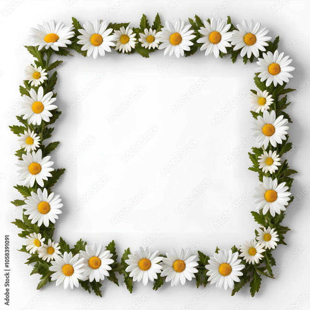 Simple daisy chain laying horizontally Simple daisy chain laying horizontally