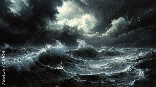 Stormy Seascape