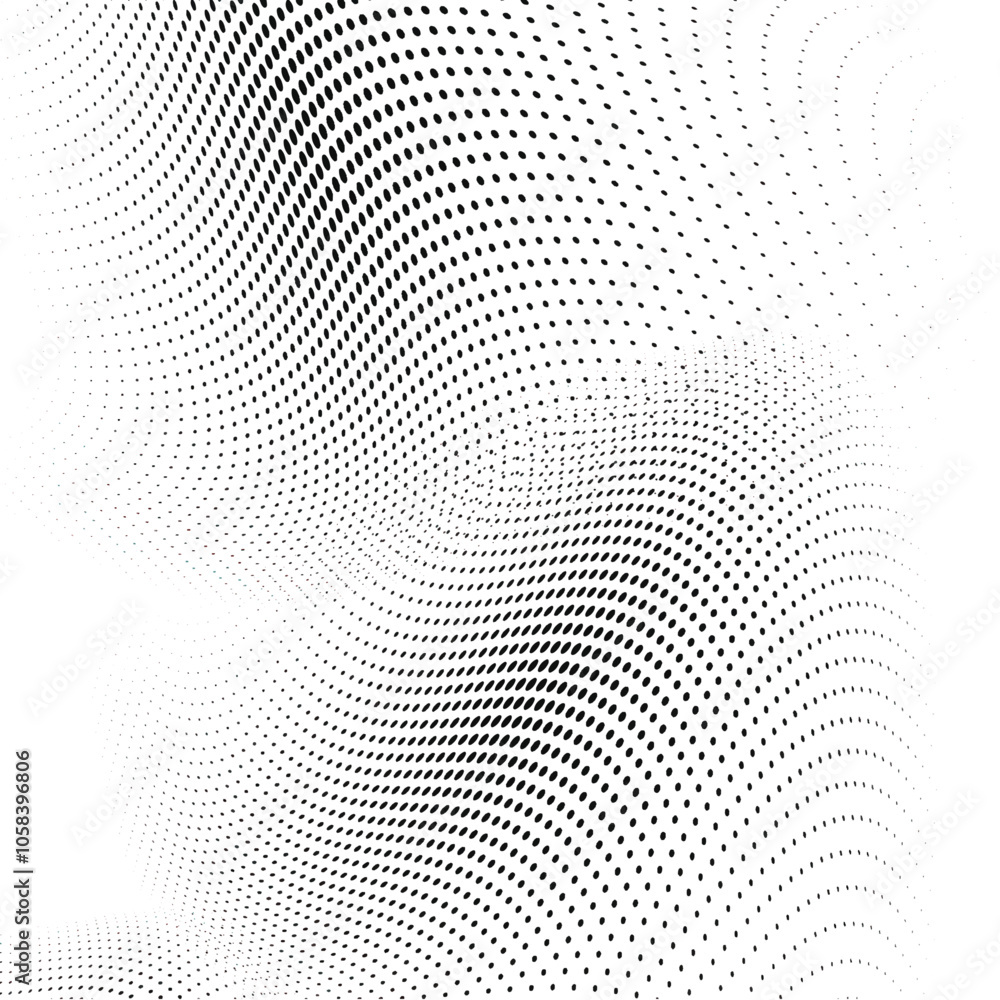 Abstract monochrome grunge halftone pattern. Vector illustration Abstract monochrome grunge halftone pattern. Vector illustration