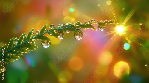 Dewdrops in the Sun