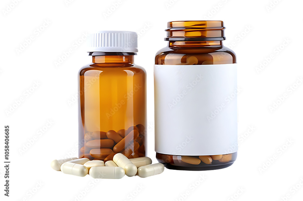 pills and bottle pills and bottle