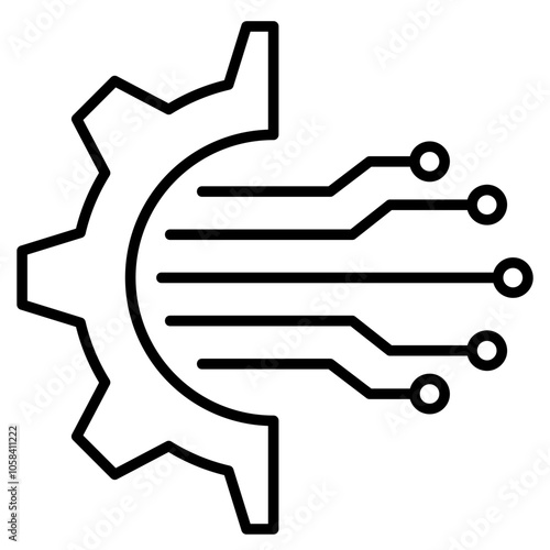 Digital transformation icon