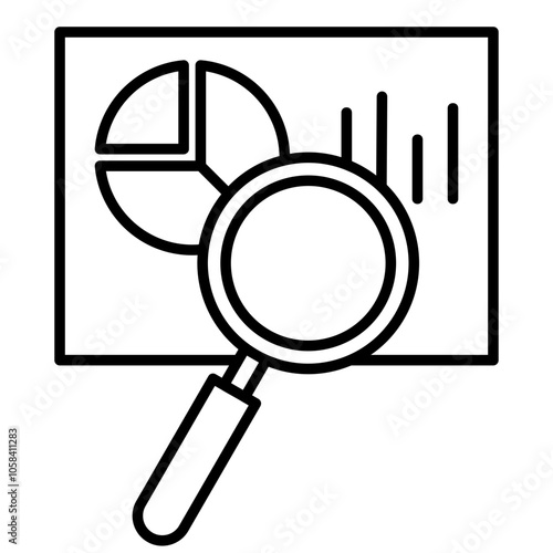 Data analytics icon