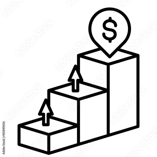 Market positioning icon
