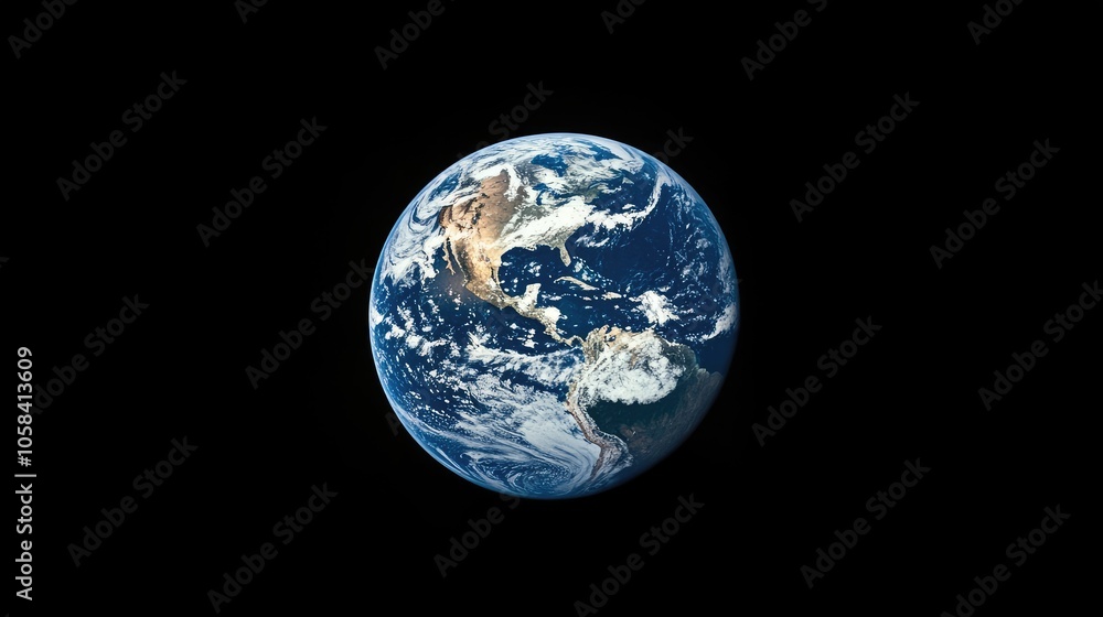Image of Earth viewed from space, capturing the beauty of our planet. This Earth depiction emphasizes the wonders of space science and exploration, with ample copy space for creative use. Image of Earth viewed from space, capturing the beauty of our planet. This Earth depiction emphasizes the wonders of space science and exploration, with ample copy space for creative use.