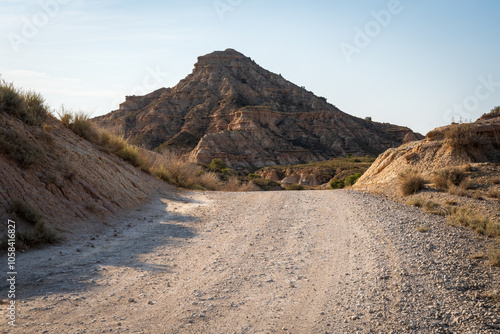 Monegros Desert or Desierto de los Monegros is a semi-desert in Aragón, northeastern Spain, spanning the provinces of Zaragoza and Huesca photo