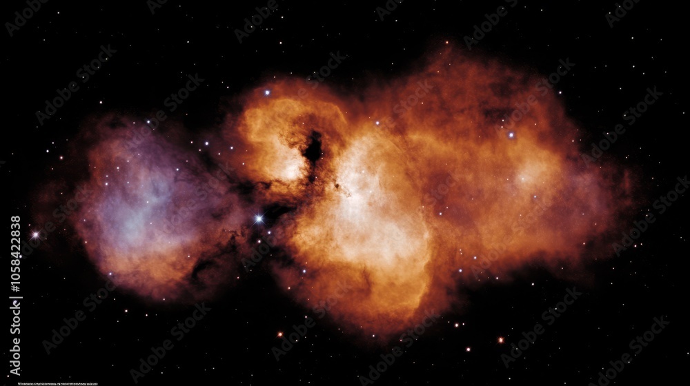 Cosmic abstract background with space for text, with nebula, stars and galaxies. Cosmic abstract background with space for text, with nebula, stars and galaxies.