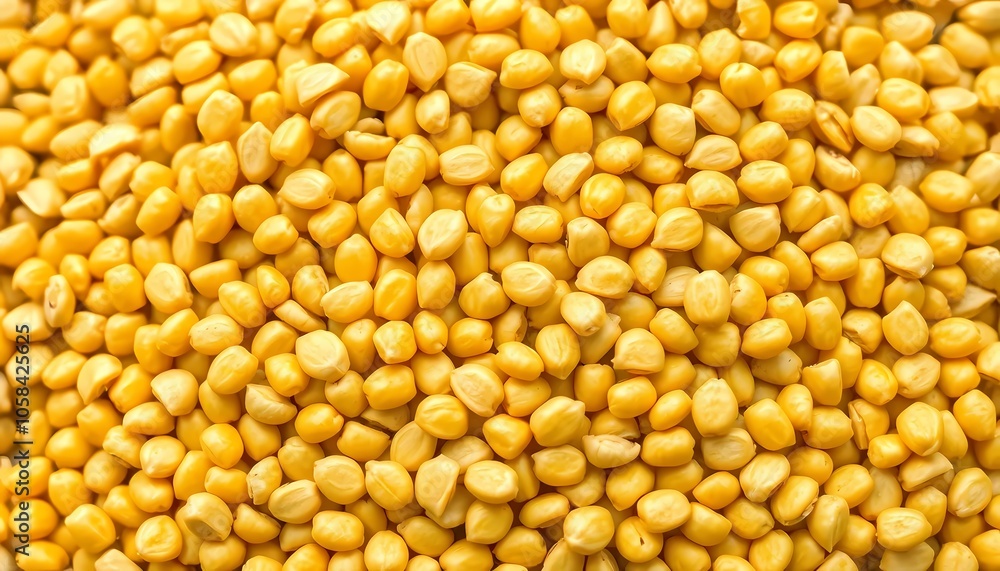 Close-up of Organic Yellow Mustard Seeds Close-up of Organic Yellow Mustard Seeds