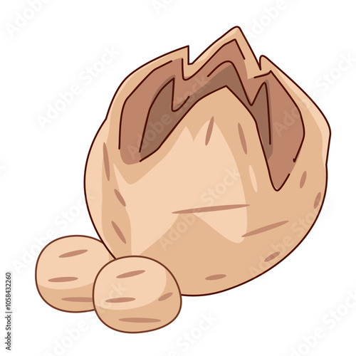 meat Ball Illustration, Indonesian Traditional Food