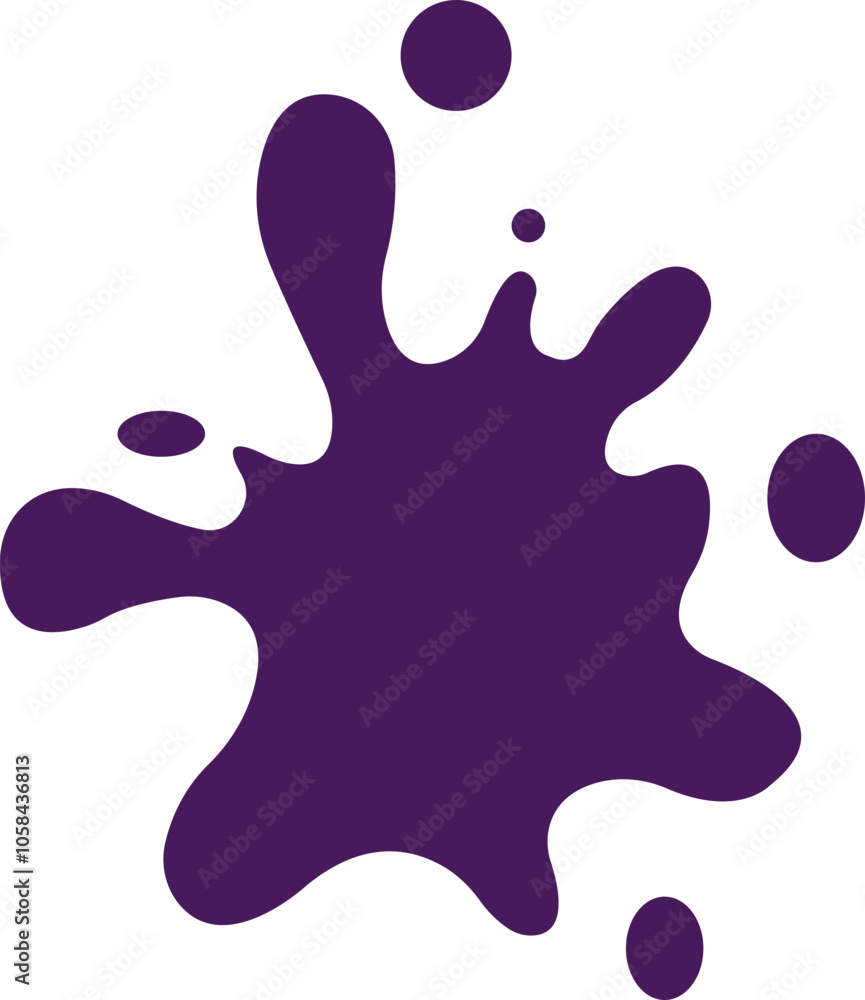 Ink Splash Shape Ink Splash Shape